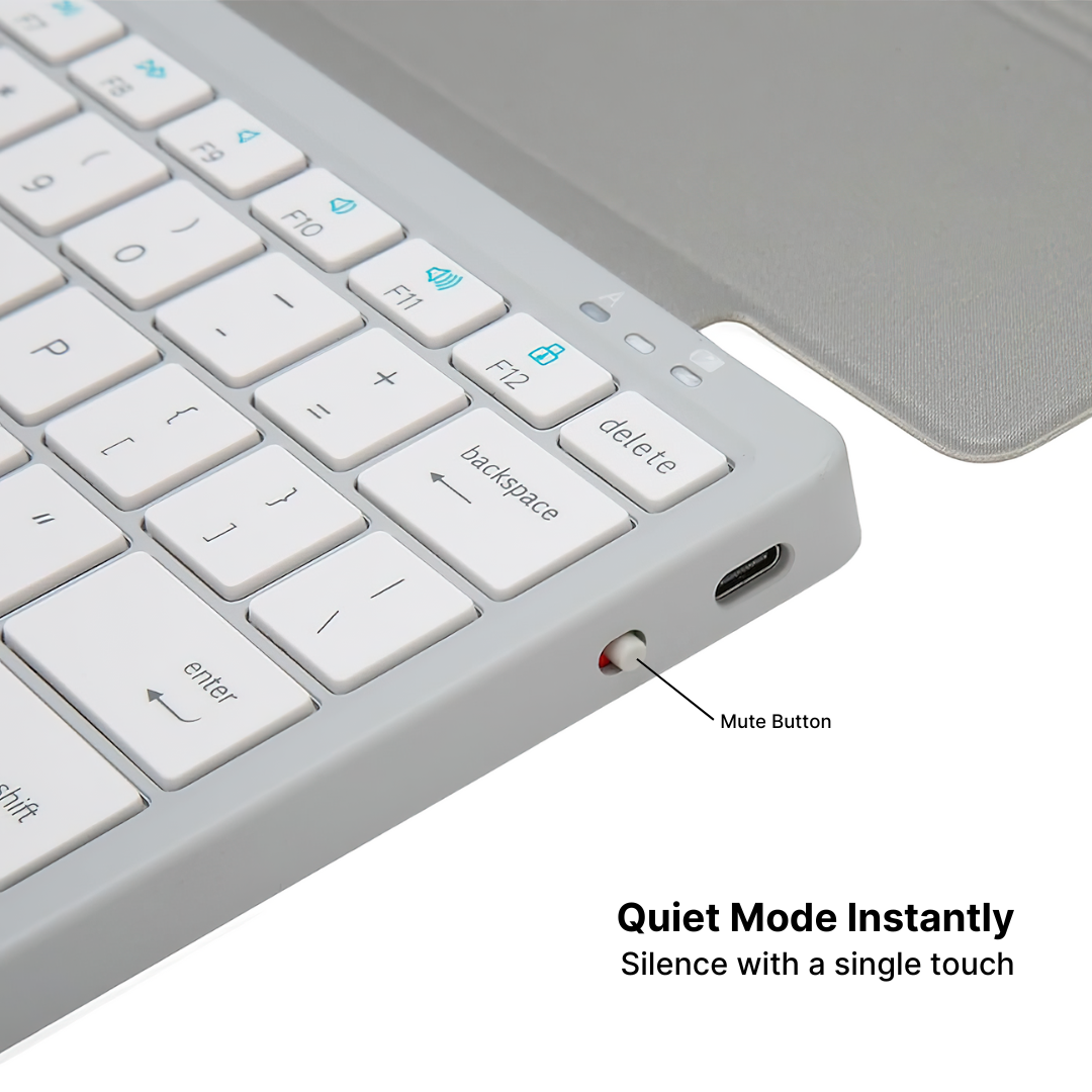 Wireless Portable Keyboard for Tablets and Smartphones - Image 9