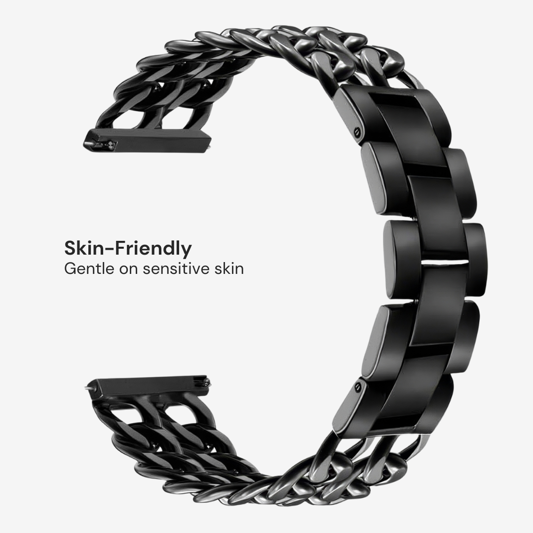 Stainless Steel Chain Link Strap for Samsung Watch - Image 5