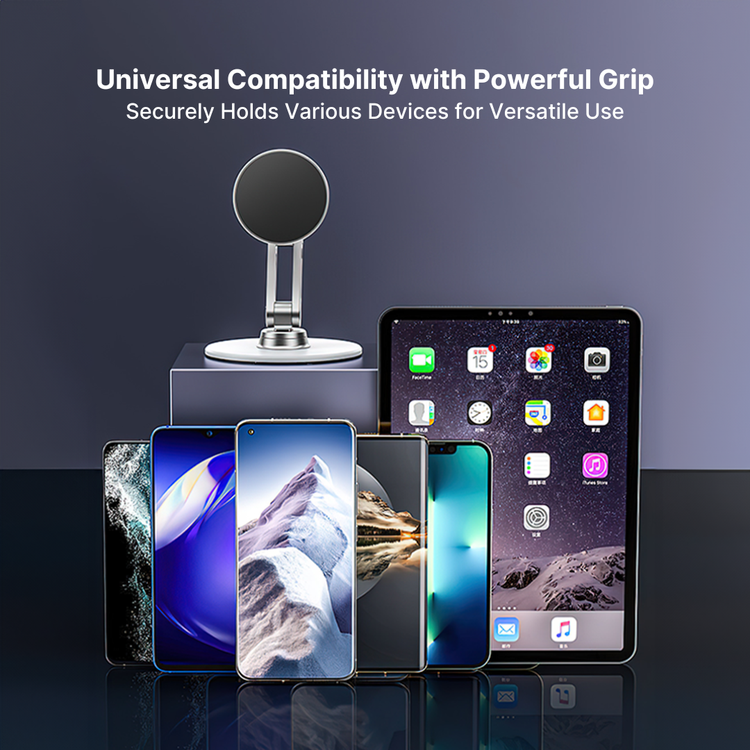 Magnetic Phone Mount - 360° Swivel, Adjustable - Image 10