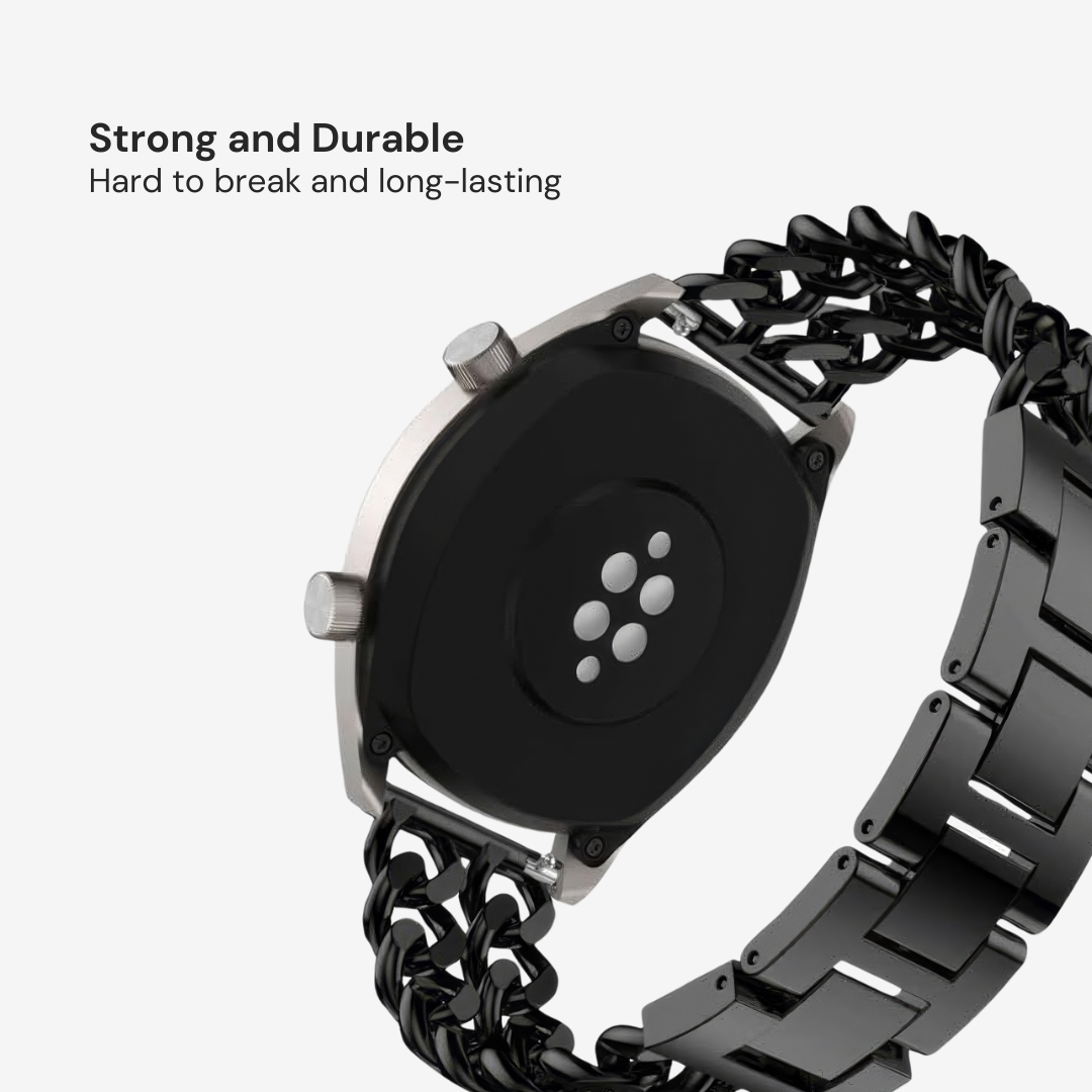 Stainless Steel Chain Link Strap for Samsung Watch - Image 6