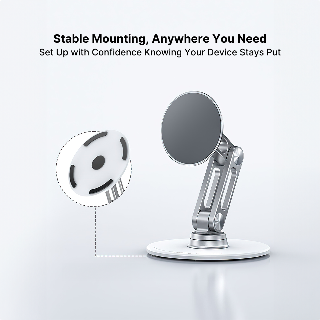 Magnetic Phone Mount - 360° Swivel, Adjustable - Image 11
