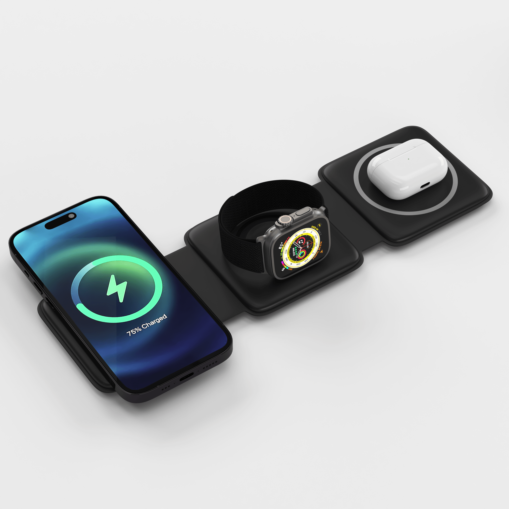 Foldable 3 in 1 Charging Station - Image 2