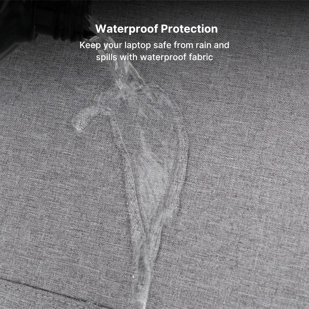 MiniTechPro Waterproof Laptop Bag with Soft Lining - Image 5