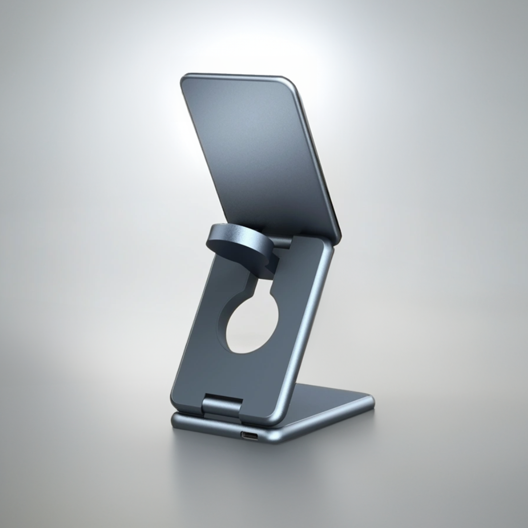 MagFold Pro 3-in-1 Aluminum Wireless Charging Stand - Image 4