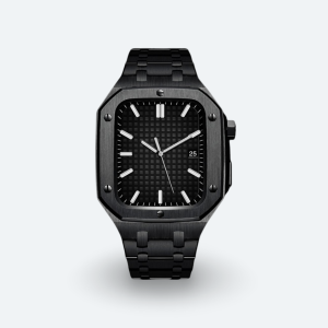 Stainless Steel Apple Watch Case and Strap