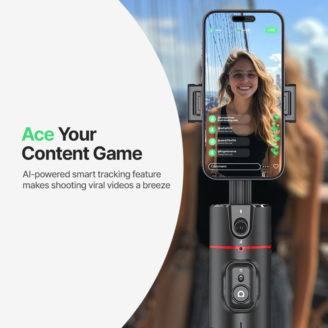 AutoFocus 360 Smart Tracking Camera Stick - Image 3