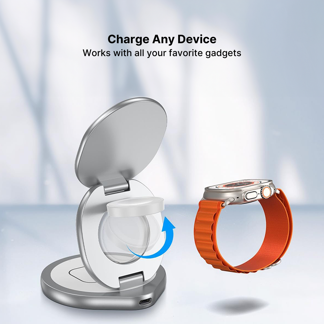 FlexCharge 3-in-1 Magnetic Wireless Charger - Image 3