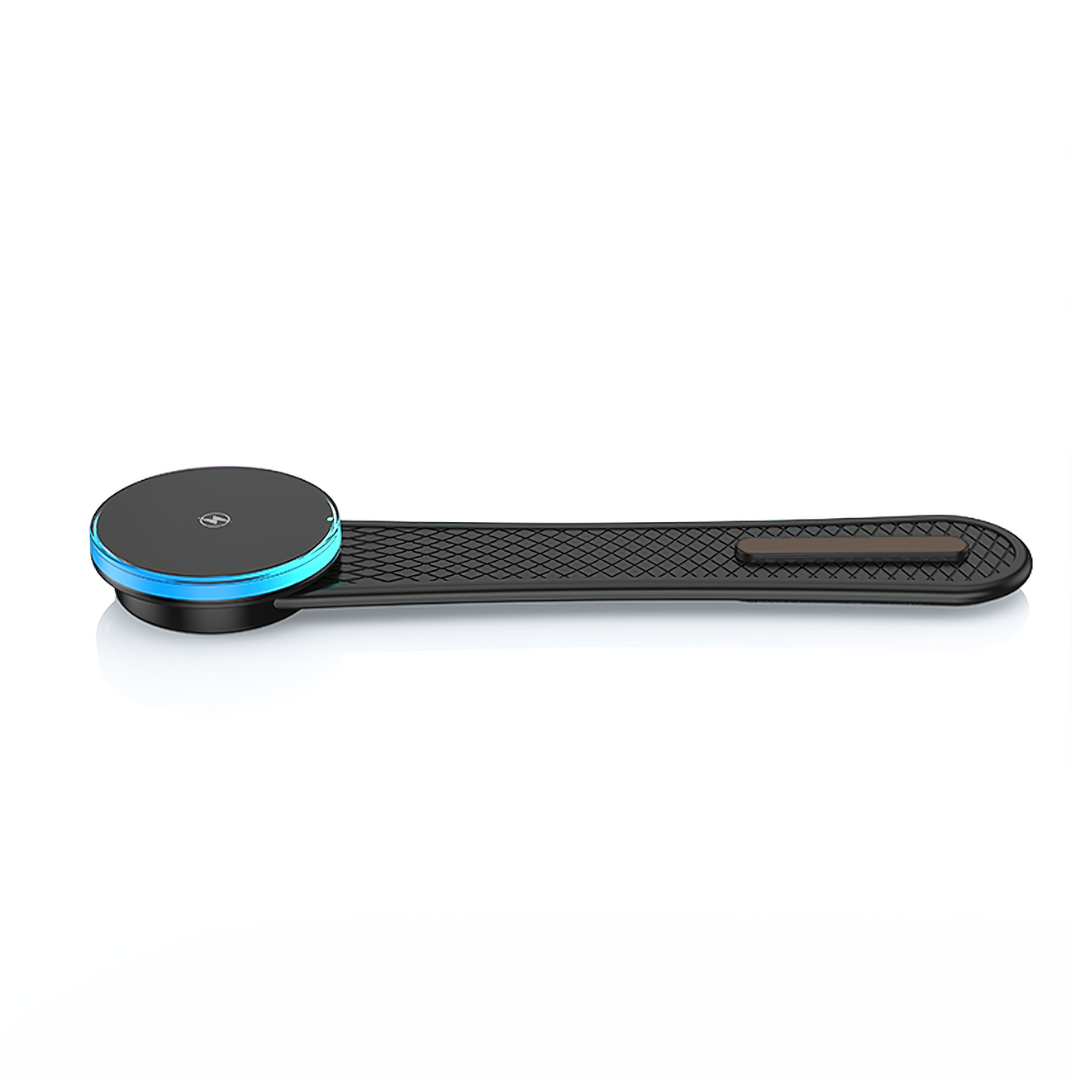 RGB Car Charger Bendable Magnetic Wireless Phone Charger - Image 2