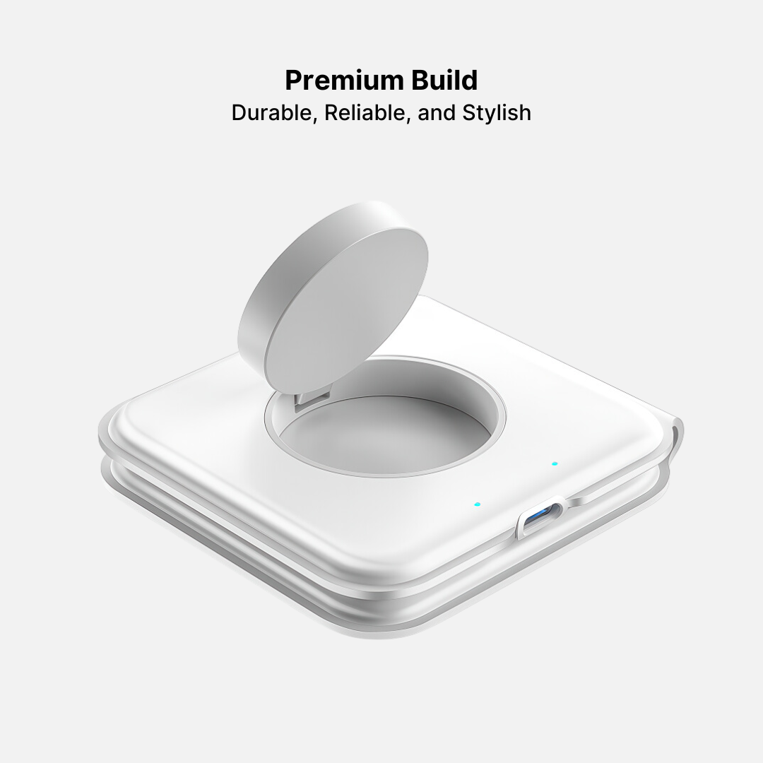 MagFold 2-in-1 Foldable Dual Wireless Charging Pad - Image 6