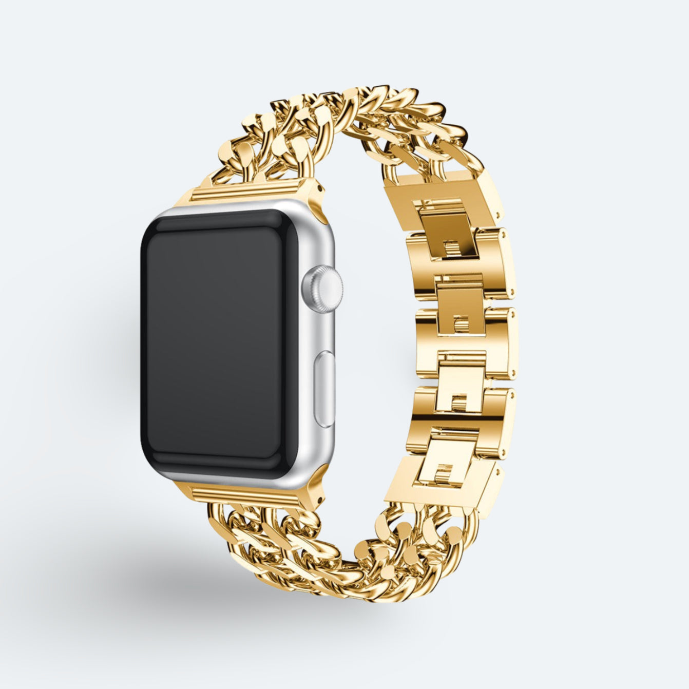 Duo Link Metal Apple Watch Band - Image 3