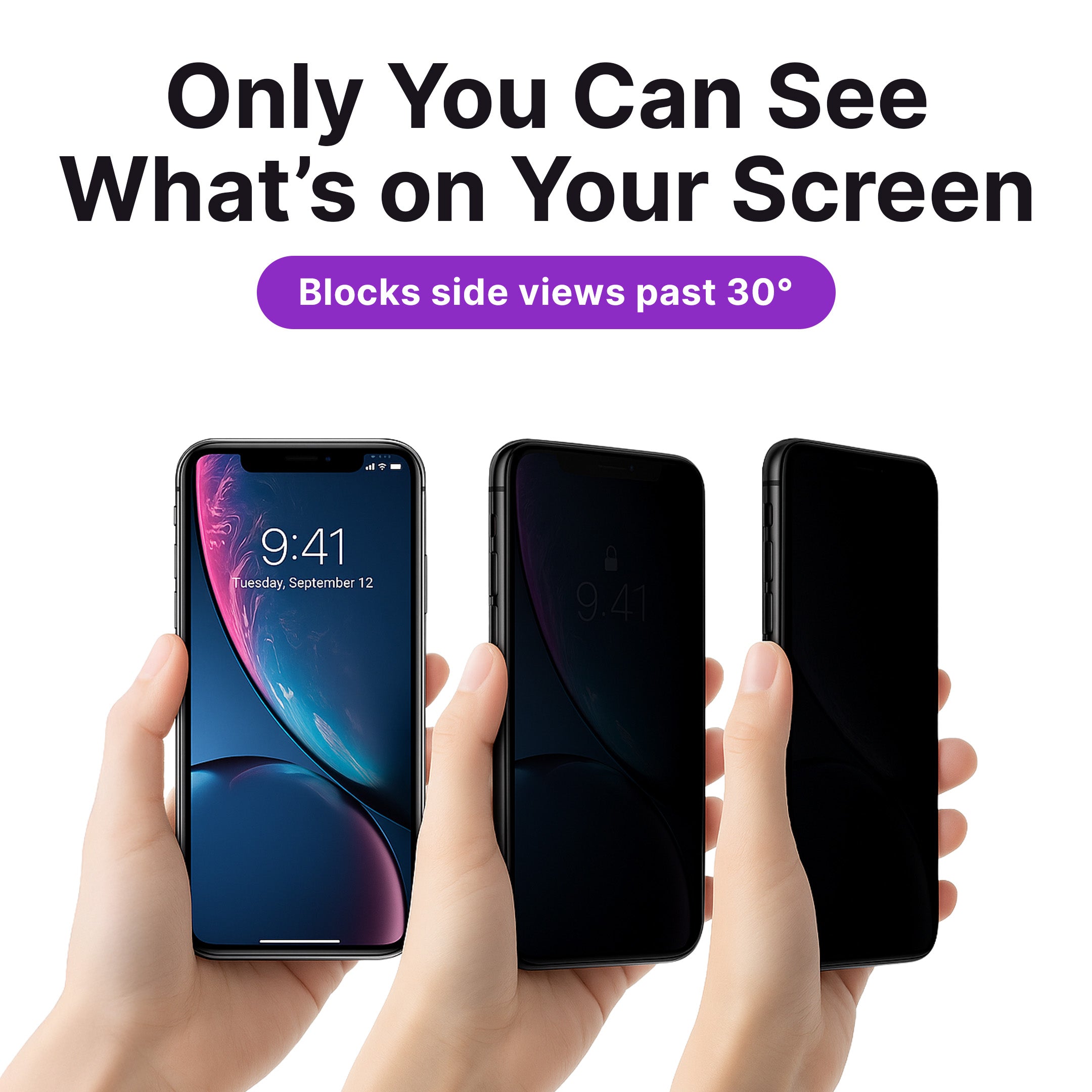 iPhone Privacy Glass Screen Protector - Image 3