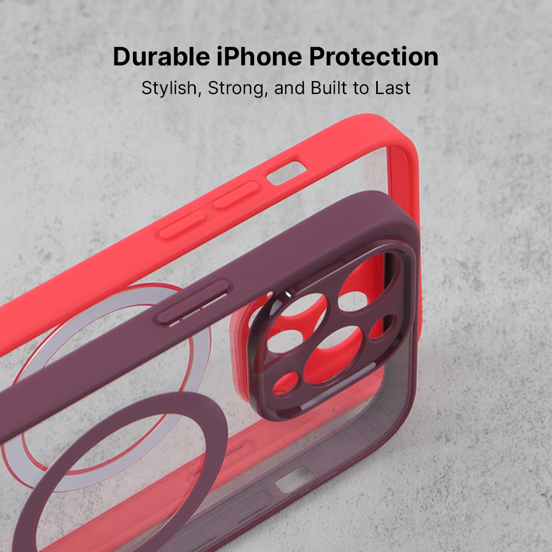 Clear Acrylic MagSafe iPhone Case - Image 7