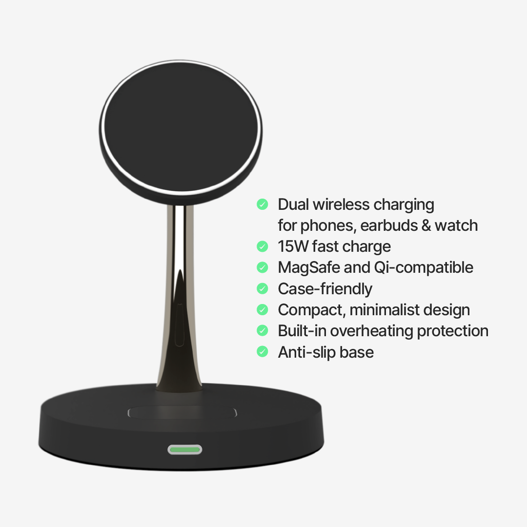 2 in 1 Wireless Charging Station - Image 11