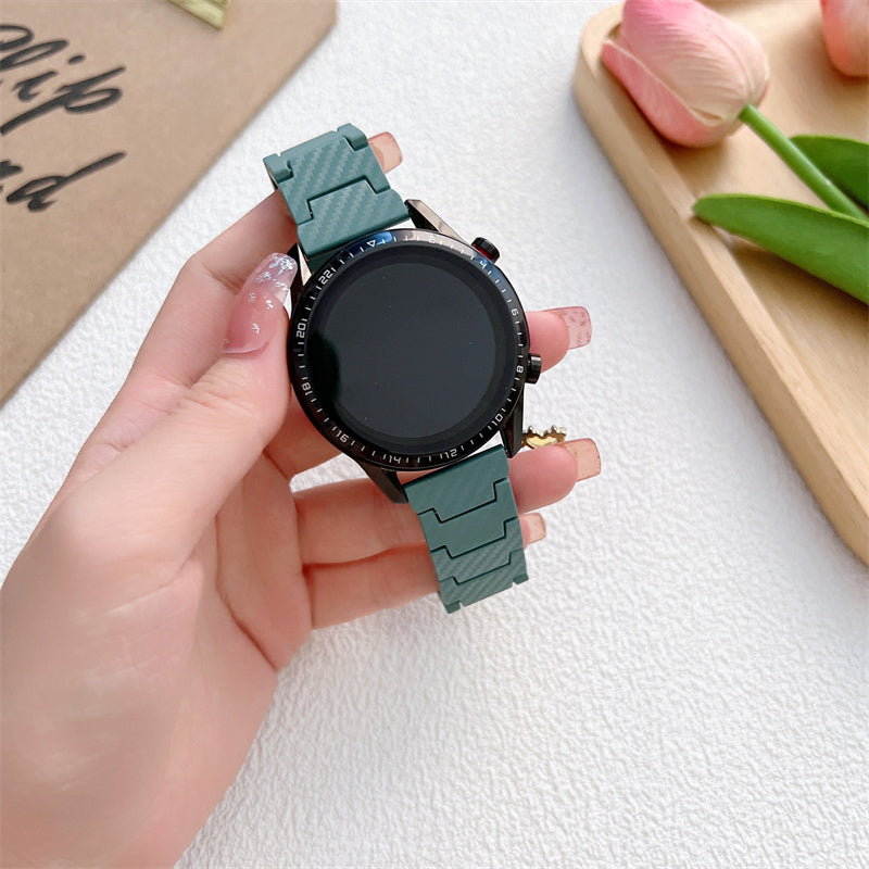 Carbon Fiber Finish Strap for Galaxy Watch - Image 3