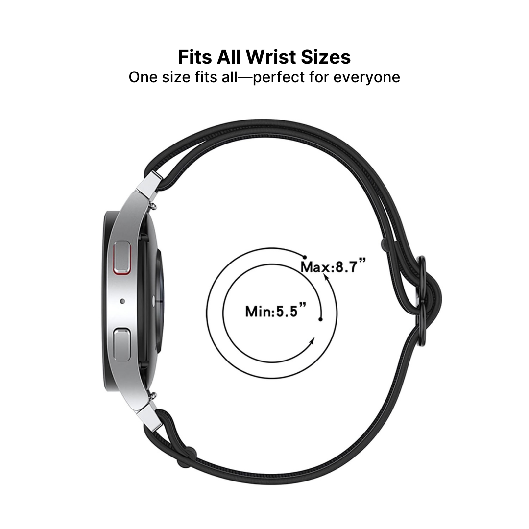 Samsung Galaxy Watch Nylon Strap - Lightweight & Adjustable - Image 9