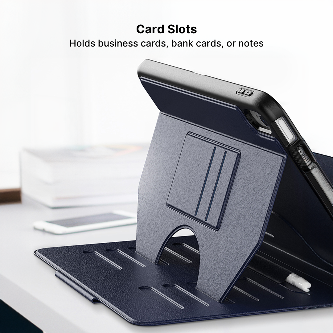 AirFlow Pro iPad Case with Adjustable Kickstand & Pencil Holder - Image 8