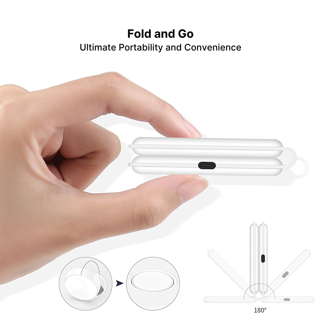 MagFold 2-in-1 Foldable Dual Wireless Charging Pad - Image 5