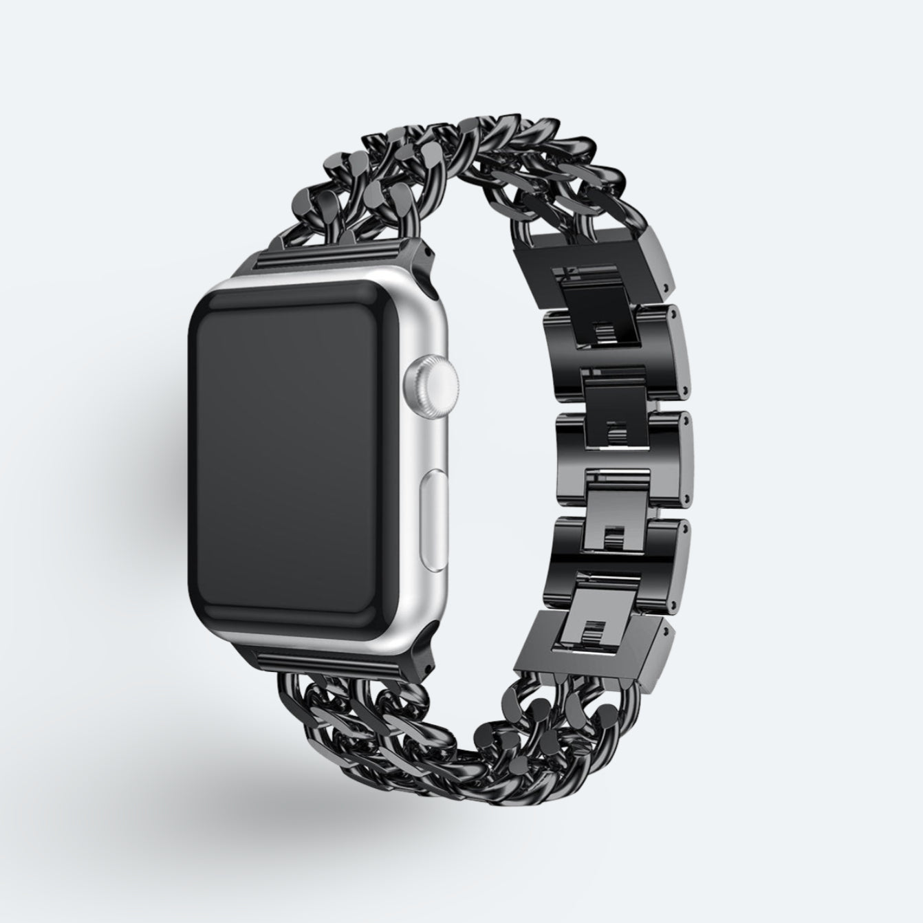 Duo Link Metal Apple Watch Band - Image 2