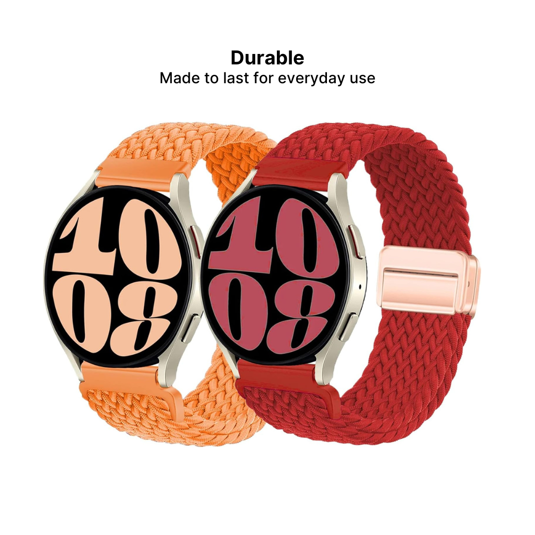 Nylon Braided Loop Strap for Samsung Galaxy Watch - Image 12