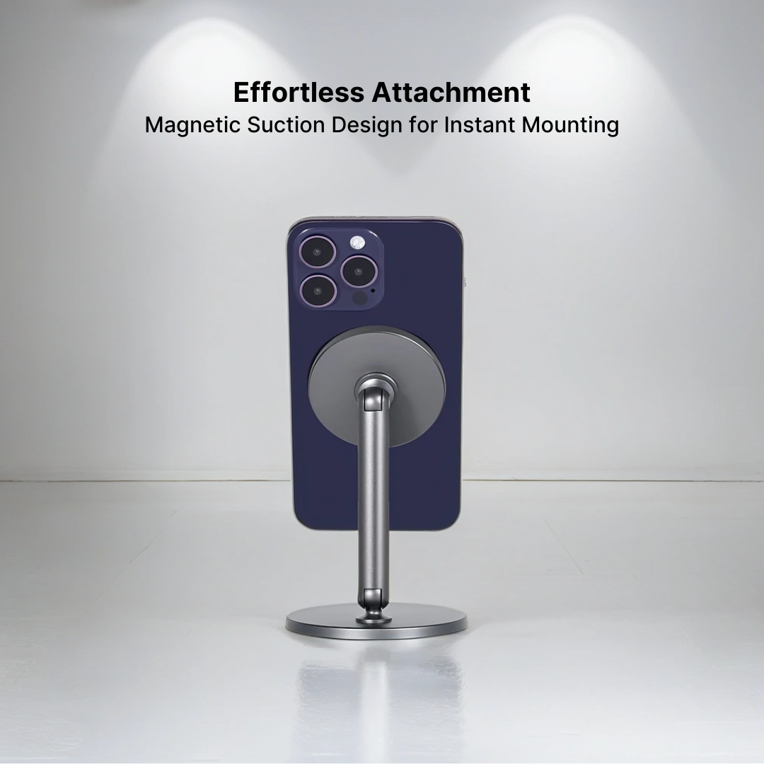 FlexiGrip Portable Magnetic Phone Holder - Adjustable & Foldable - Image 3