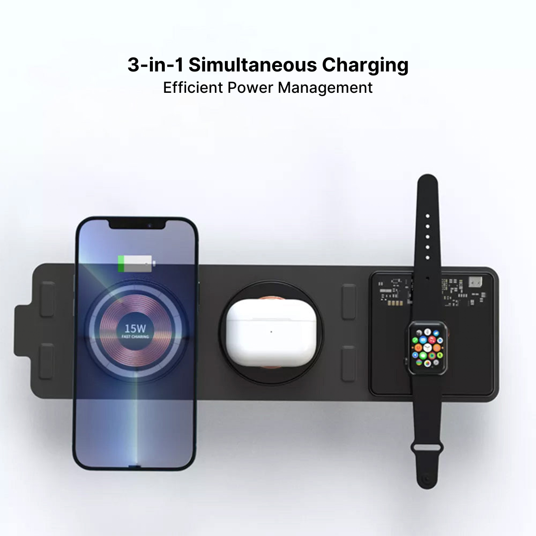 3-in-1 Wireless Charger for Travel - Image 3