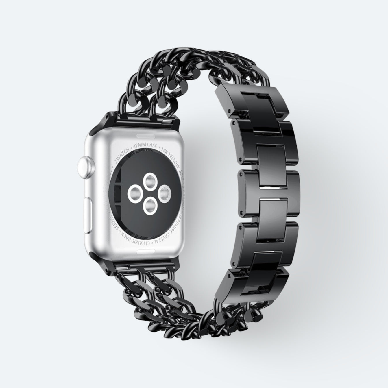 Duo Link Metal Apple Watch Band - Image 10