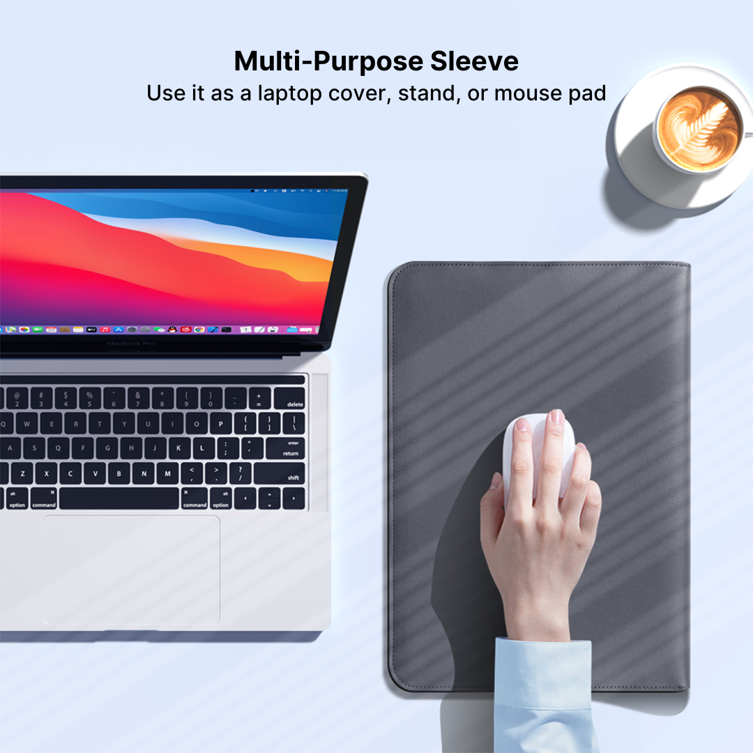 UltraSlim Laptop Sleeve with Triangle Support Stand - Image 8