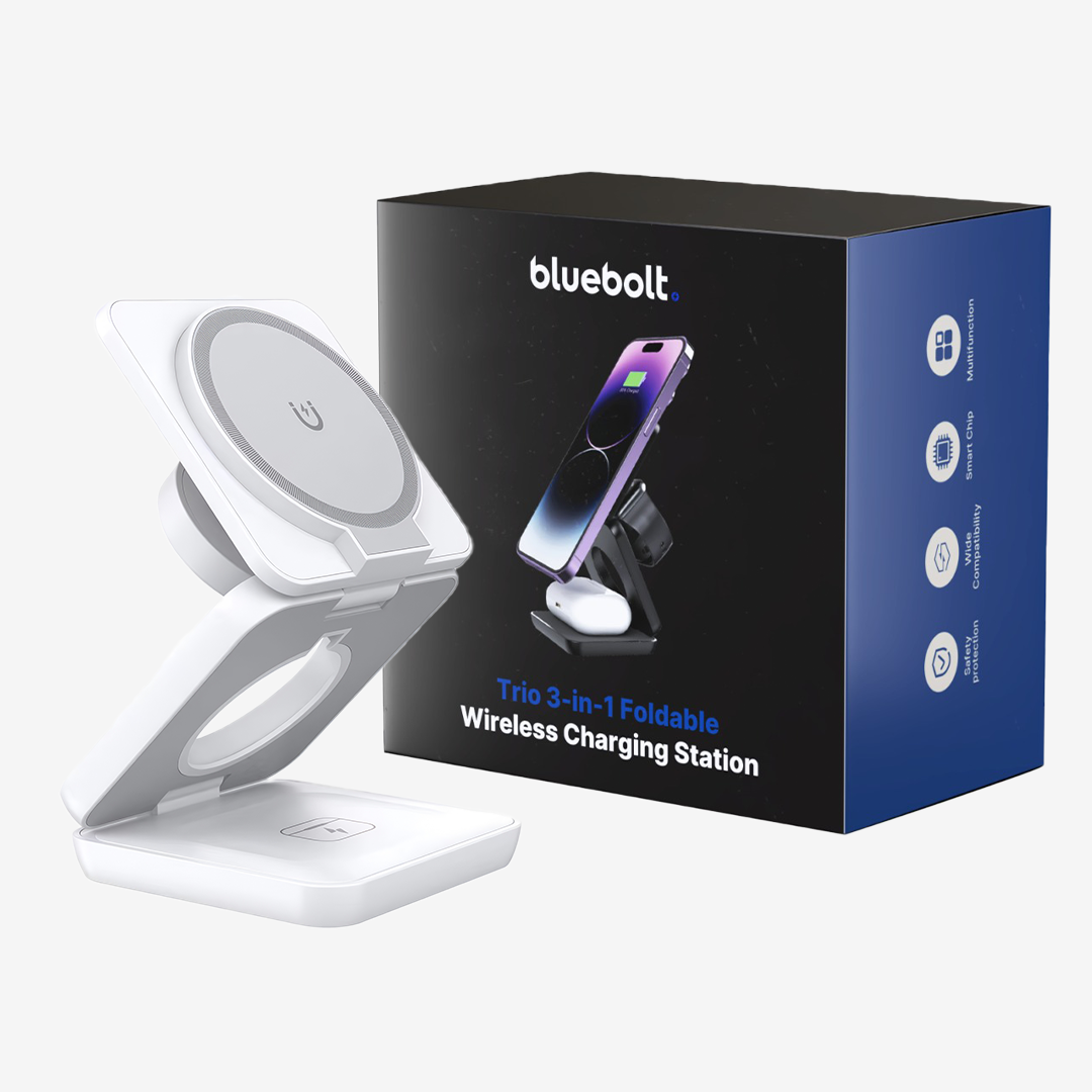 Trio 3-in-1 Foldable Wireless Charging Station - Image 2