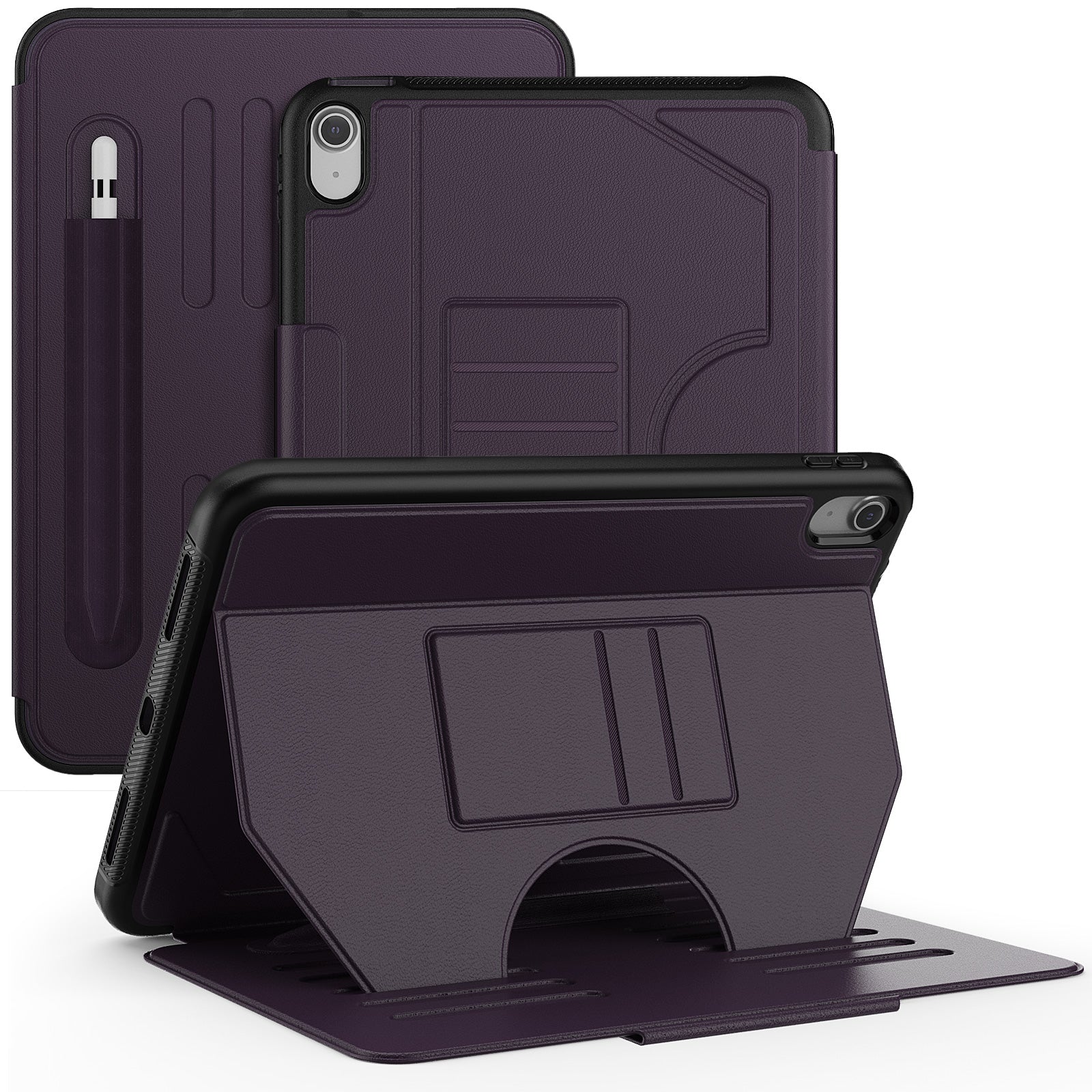 AirFlow Pro iPad Case with Adjustable Kickstand & Pencil Holder - Image 4