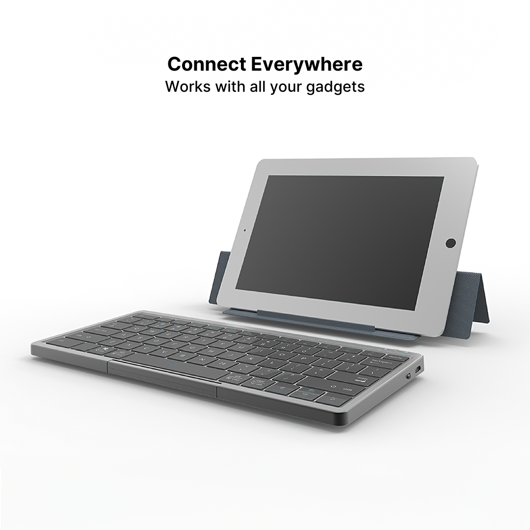 Wireless Portable Keyboard for Tablets and Smartphones - Image 4
