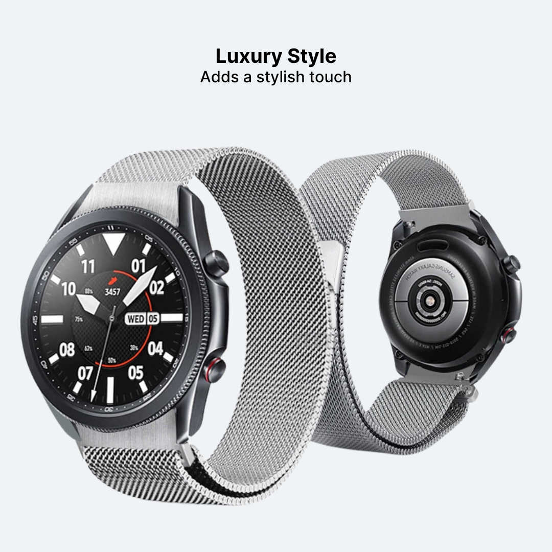 Milanese Stainless Steel Band for Galaxy Watch - Image 11