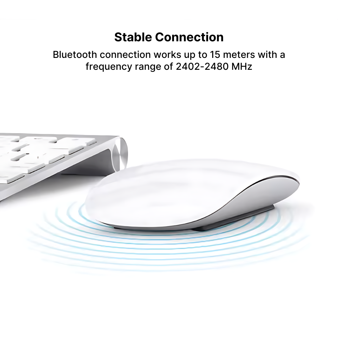 TravelLite Bluetooth Mouse - Ultra-Thin & Lightweight for Travel - Image 4