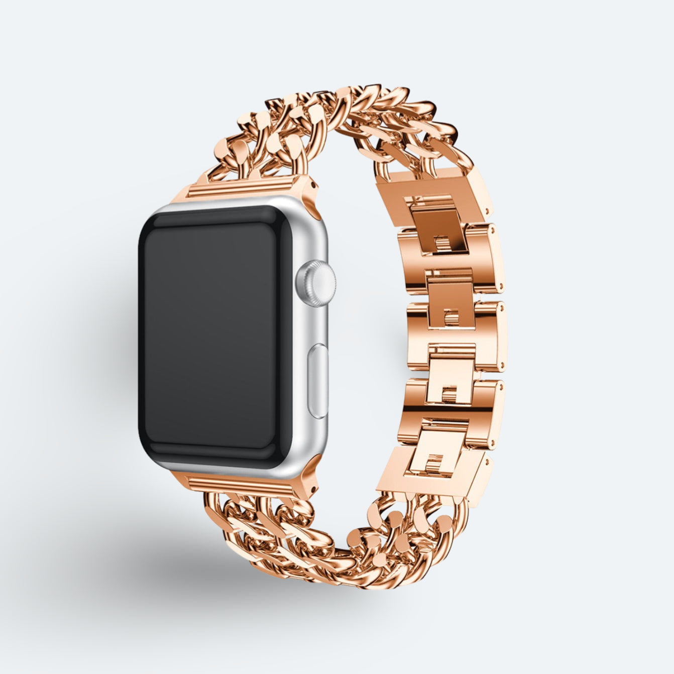 Duo Link Metal Apple Watch Band - Image 4