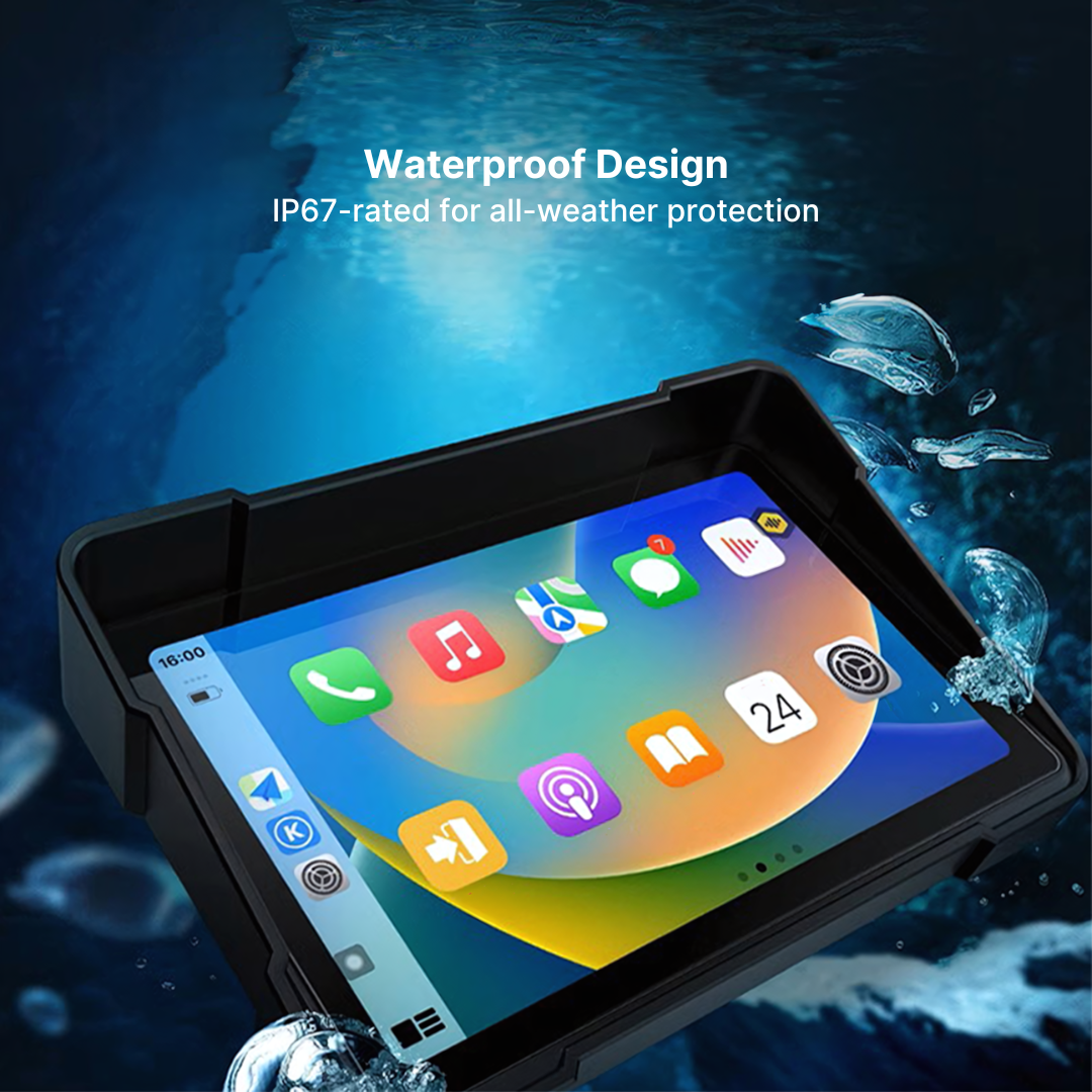 MotoRide Wireless CarPlay Dash Unit for Motorbikes - Image 5