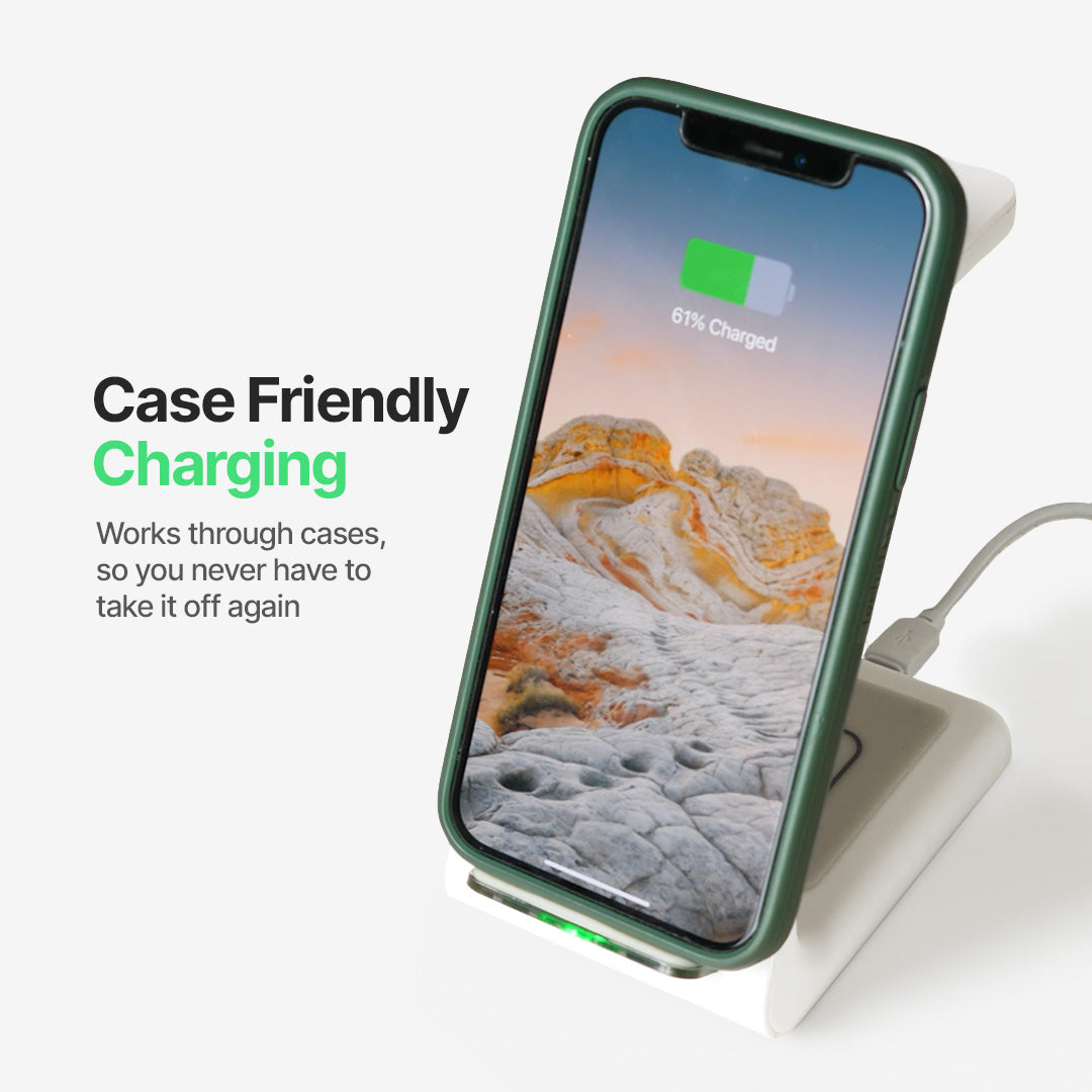 3 in 1 Wireless Charging Station, Apple, Samsung, Watch, AirPods - Image 6