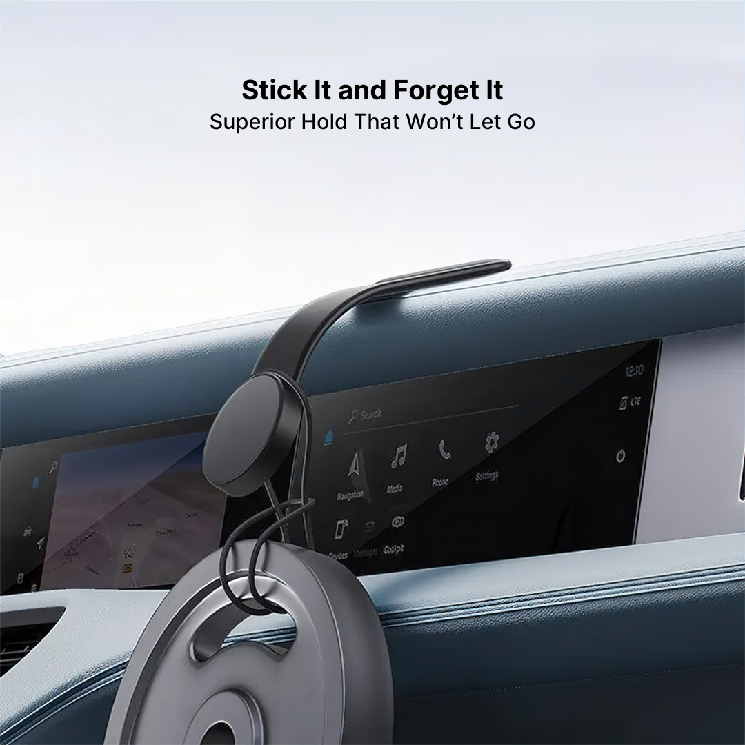 RGB Car Charger Bendable Magnetic Wireless Phone Charger - Image 5