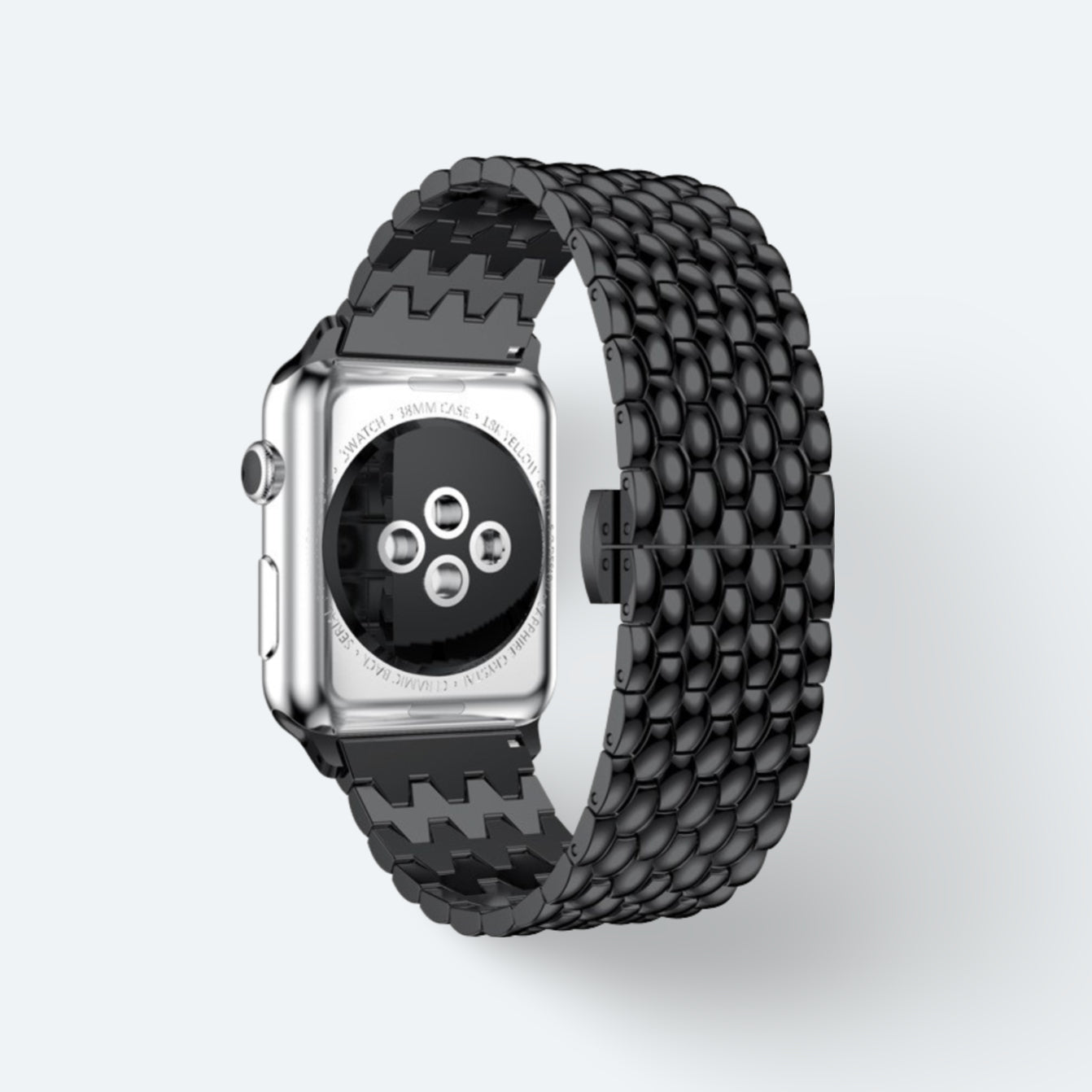 Stainless Metal Apple Watch Band - Image 9