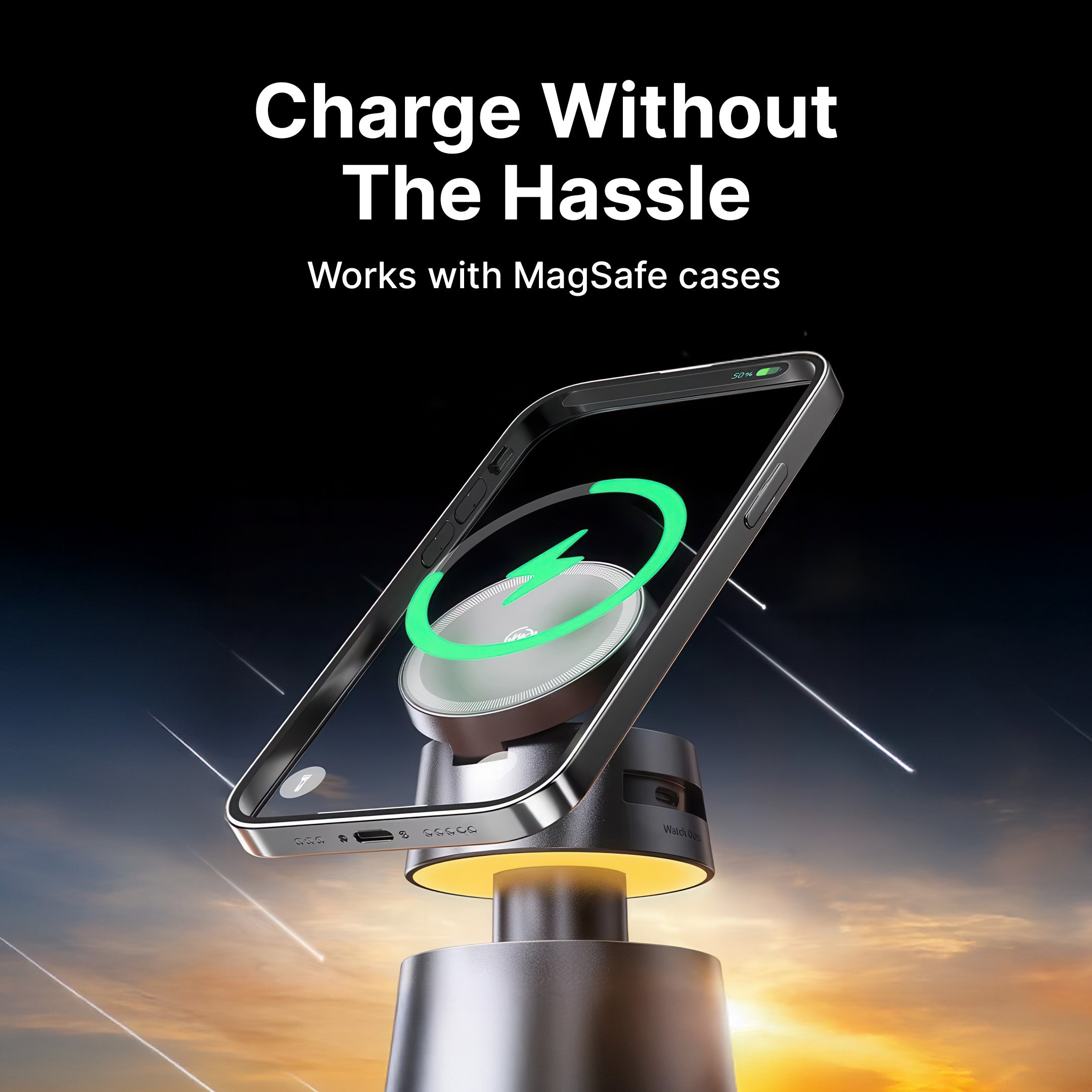 3 in 1 MagSafe Charging Station with LED Light - Image 7