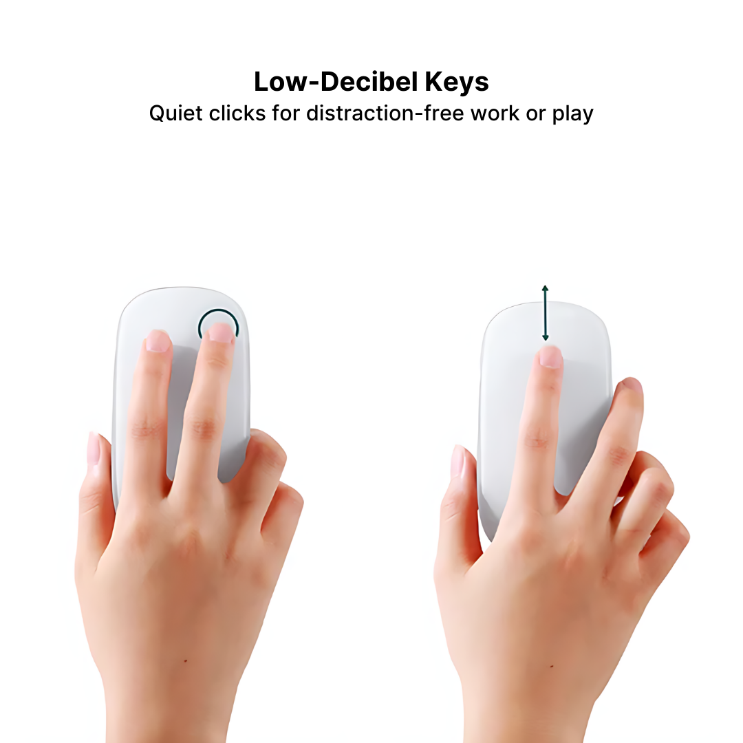 TravelLite Bluetooth Mouse - Ultra-Thin & Lightweight for Travel - Image 6