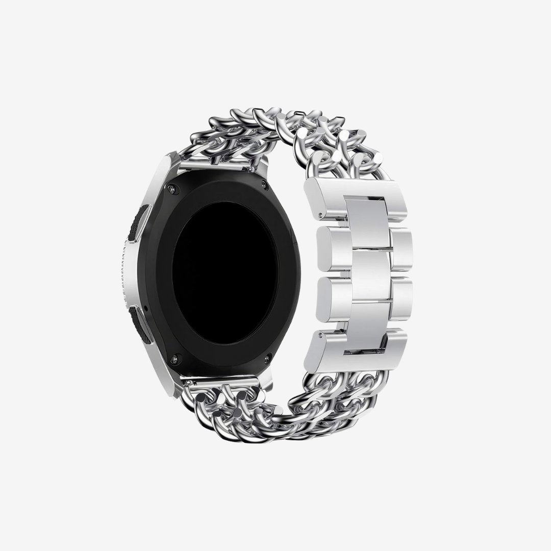 Stainless Steel Chain Link Strap for Samsung Watch - Image 10
