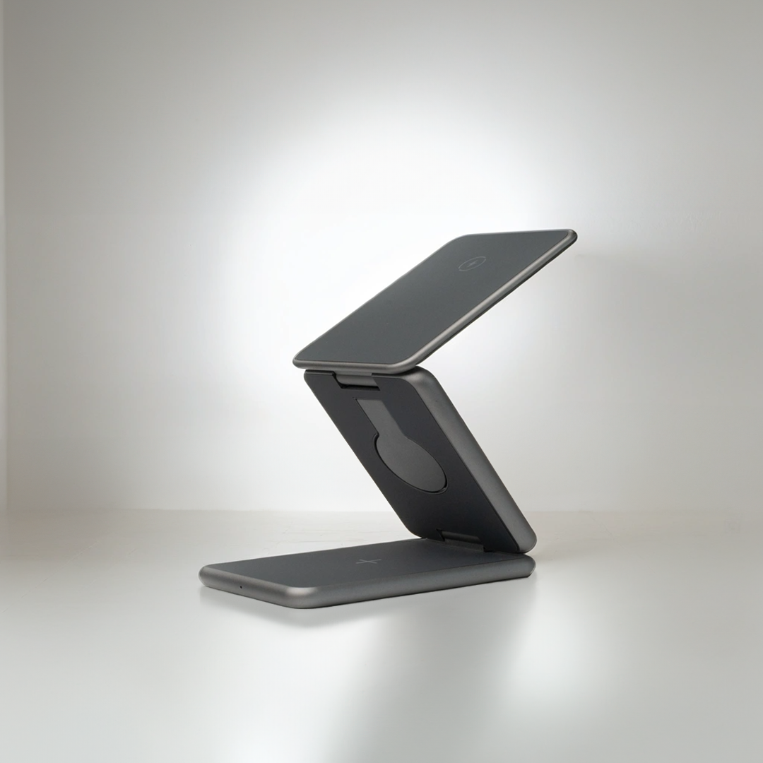 MagFold Pro 3-in-1 Aluminum Wireless Charging Stand - Image 13