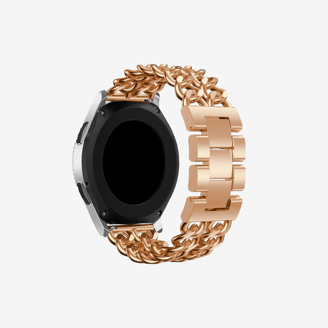 Stainless Steel Chain Link Strap for Samsung Watch - Image 11