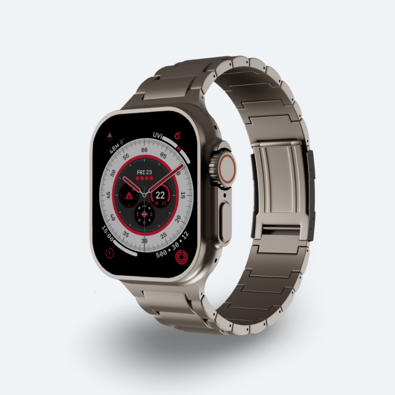 Titanium Apple Watch Band - Image 9
