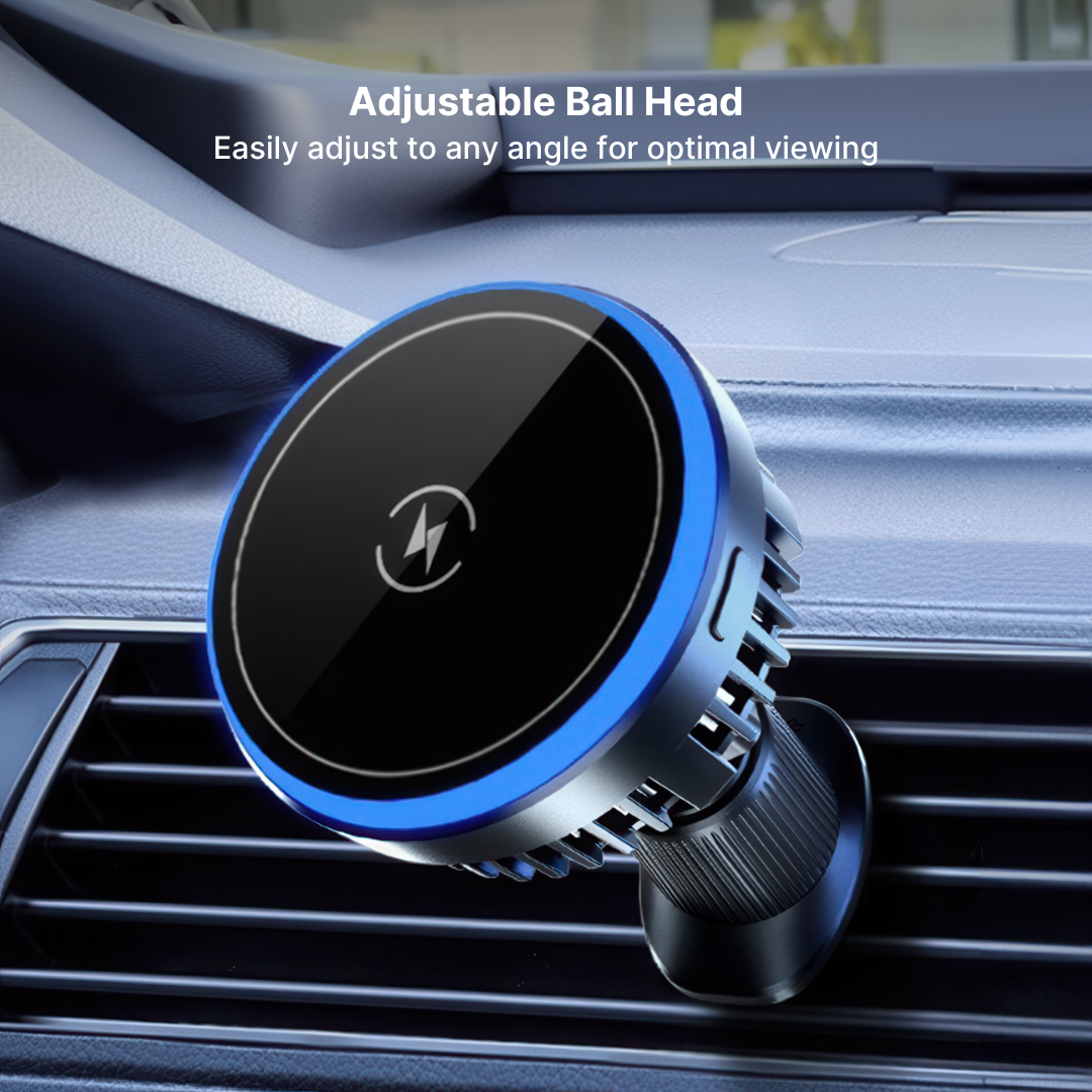 15W Fast Charge Magnetic Car Charger with Ice Cooling - Image 7