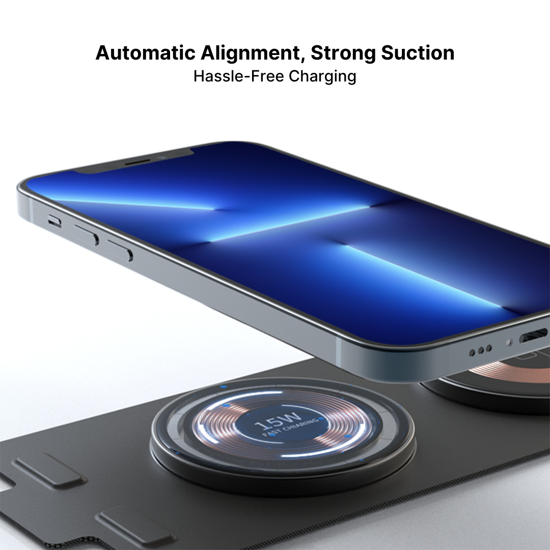 3-in-1 Wireless Charger for Travel - Image 7