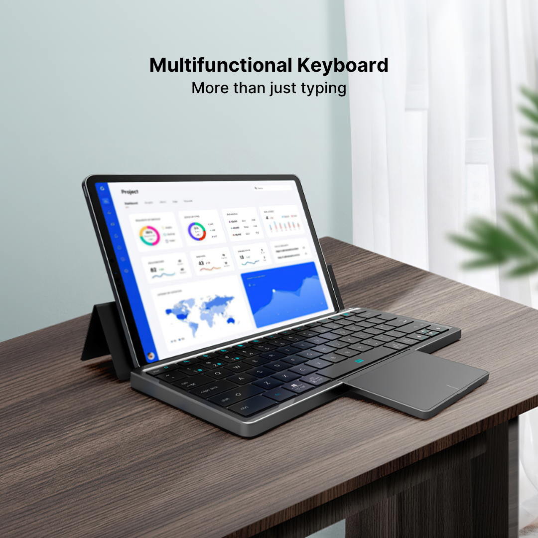 Wireless Portable Keyboard for Tablets and Smartphones - Image 6