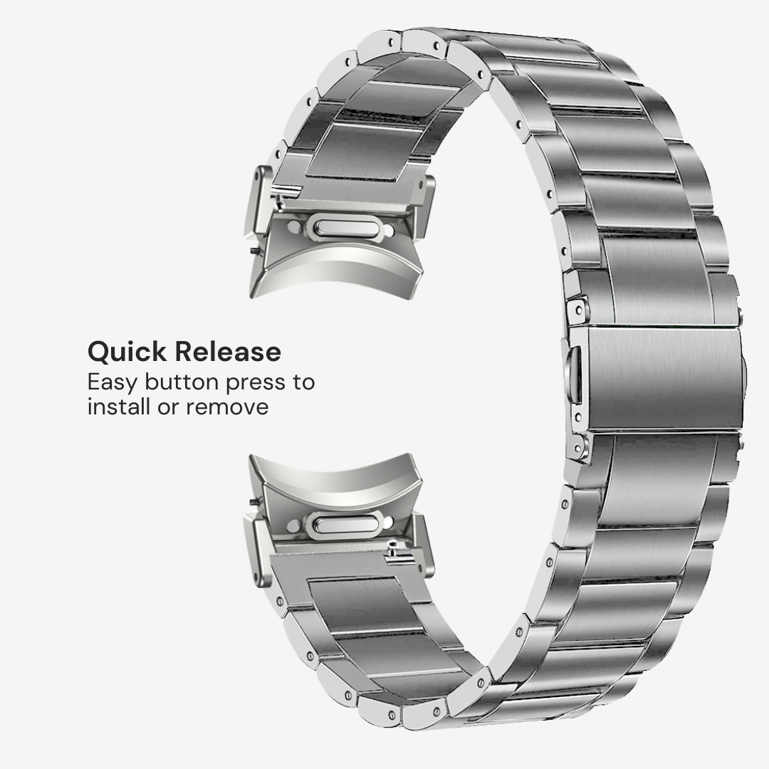 Samsung Galaxy Watch 6 Titanium Link Band - Image 7