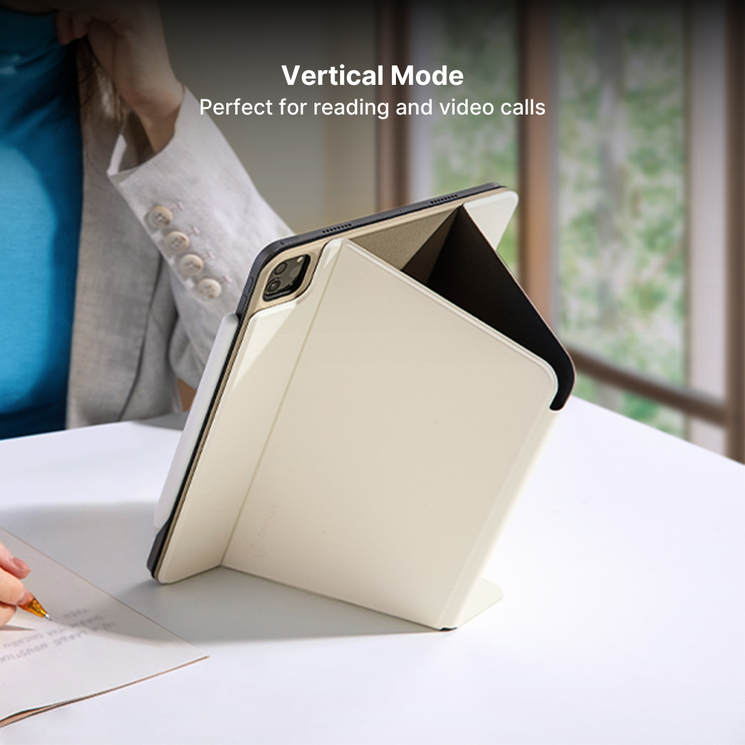 Touch Non-Slip iPad Case 3-Layer Magnetic Separable Design - Image 12