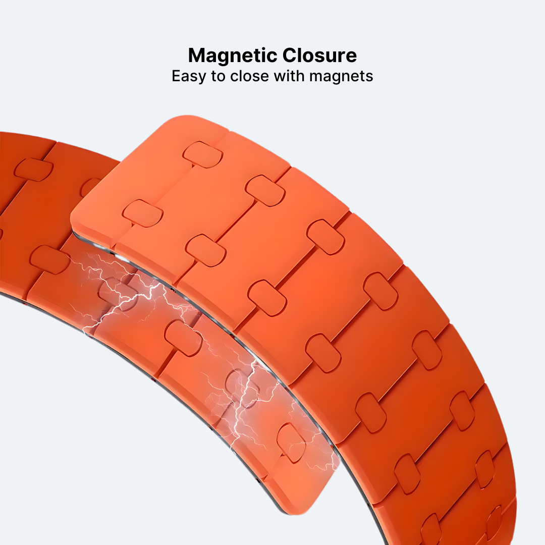 Slim Silicone Magnetic Band for Galaxy Watch - Image 8