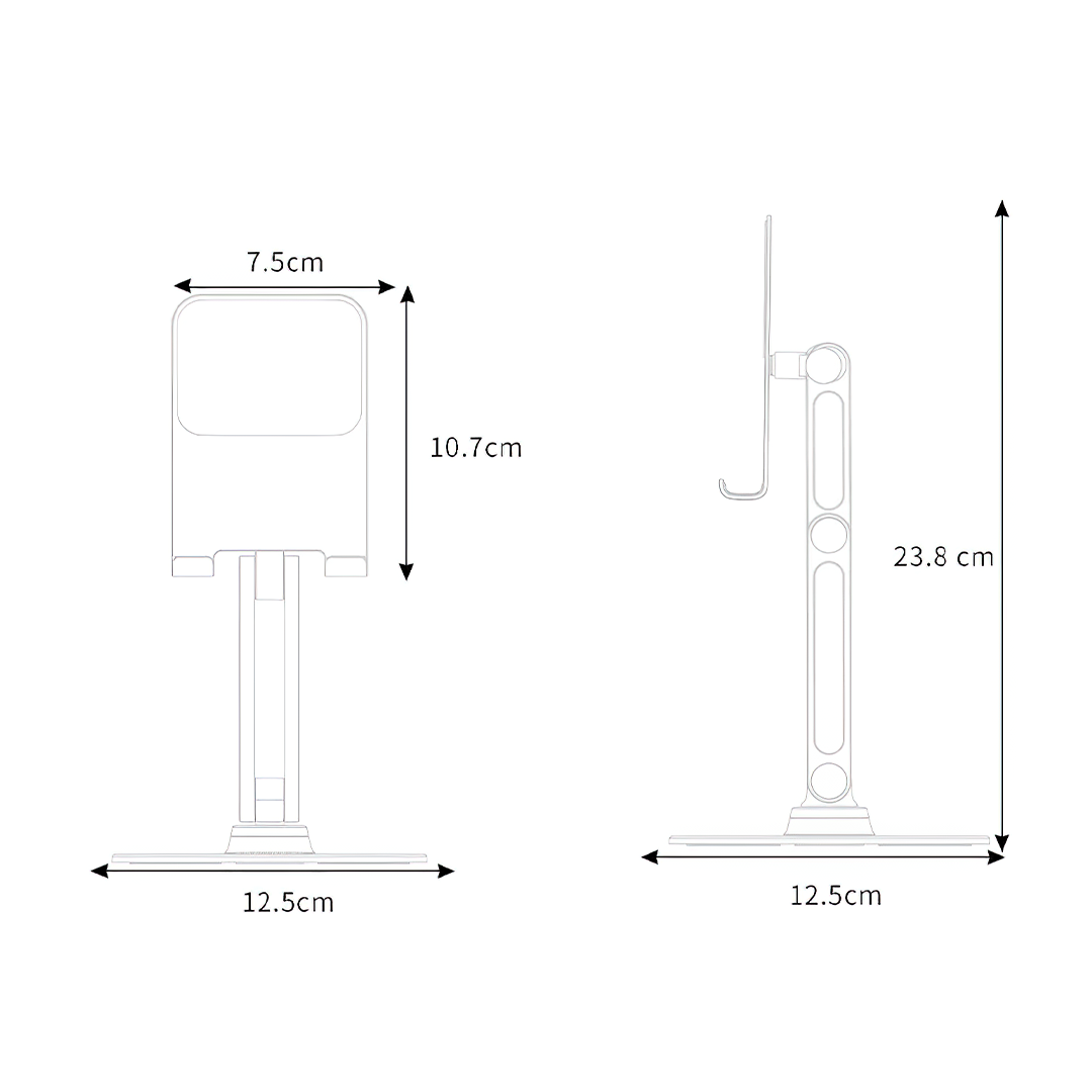 Aluminum Smartphone Stand 360 - Image 7